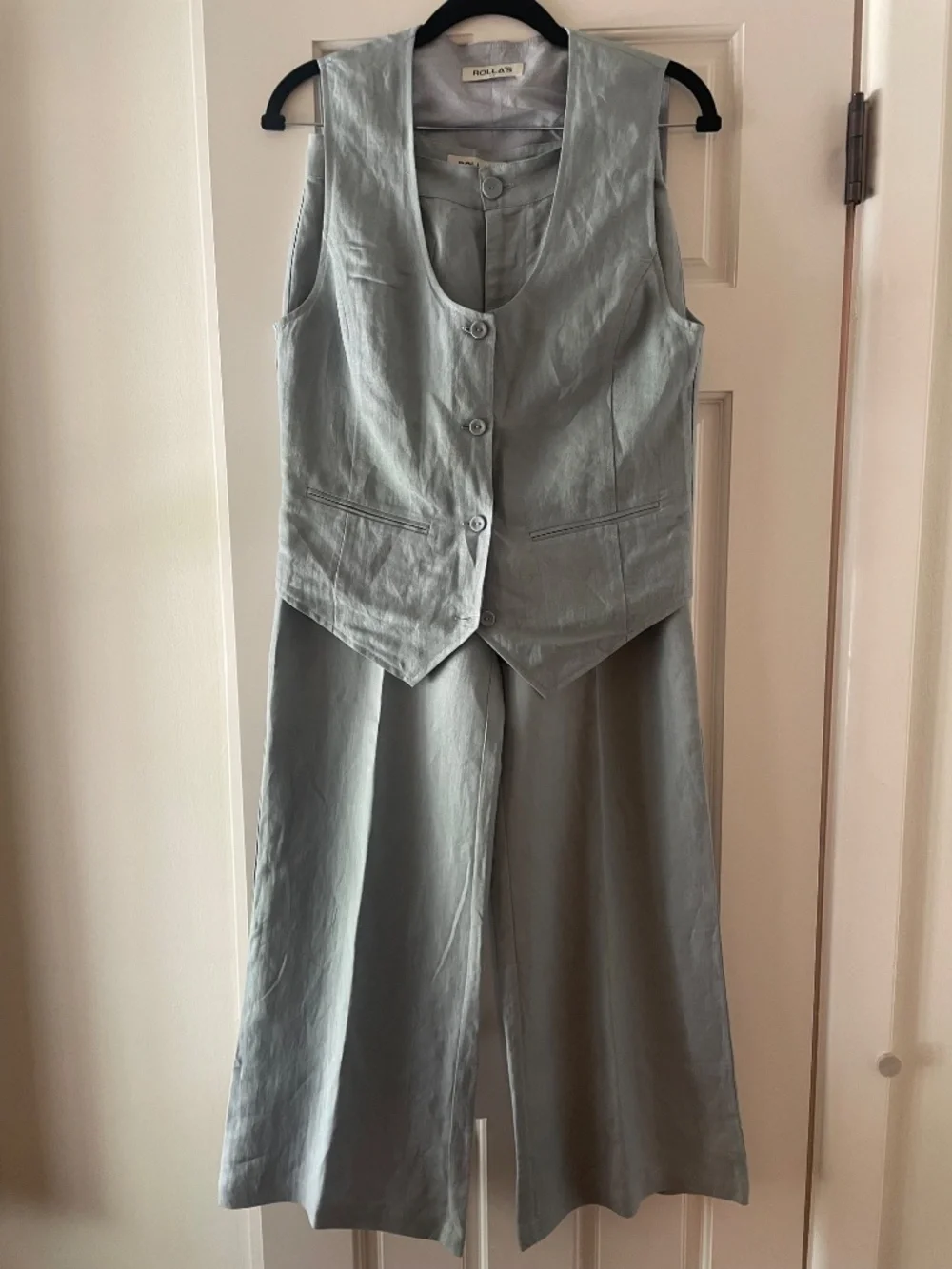 Rolla's Sailor Linen Pant and Vest set - Picture 2 of 12